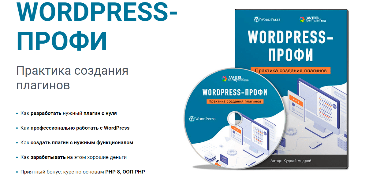 Скачать - webformyself. WordPress-Профи. Практика создания плагинов (2022).png